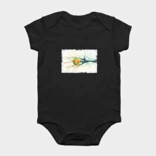 Abstract Human nerve cell Baby Bodysuit